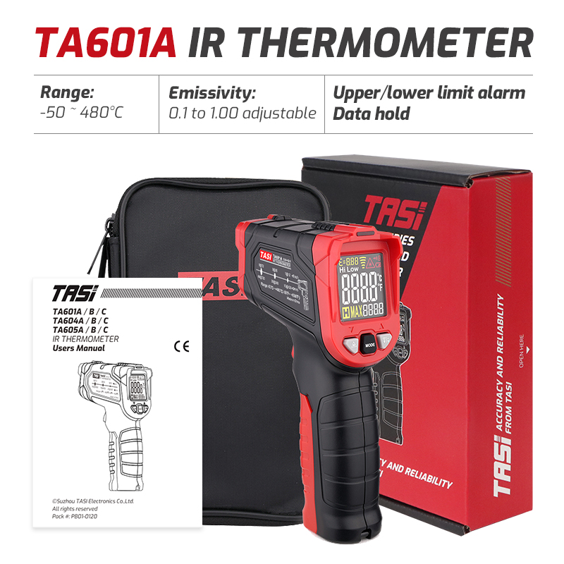 Industrial Laser Thermometer - Termometr na podczerwień TA601A TA601B TA601C,