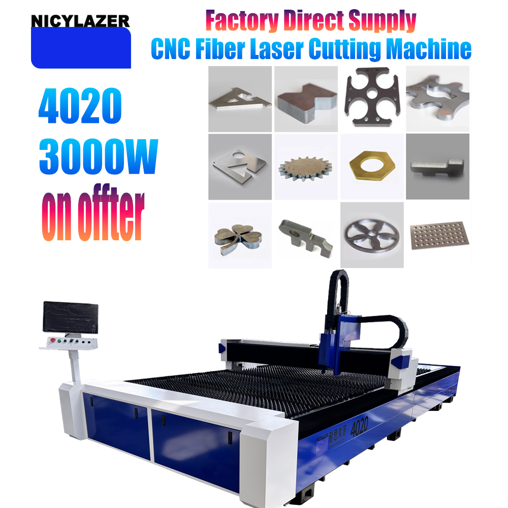 Industrial Laser For Sale - NICYLAZER CNC 3000W 4020 Włóknowa Wycinarka