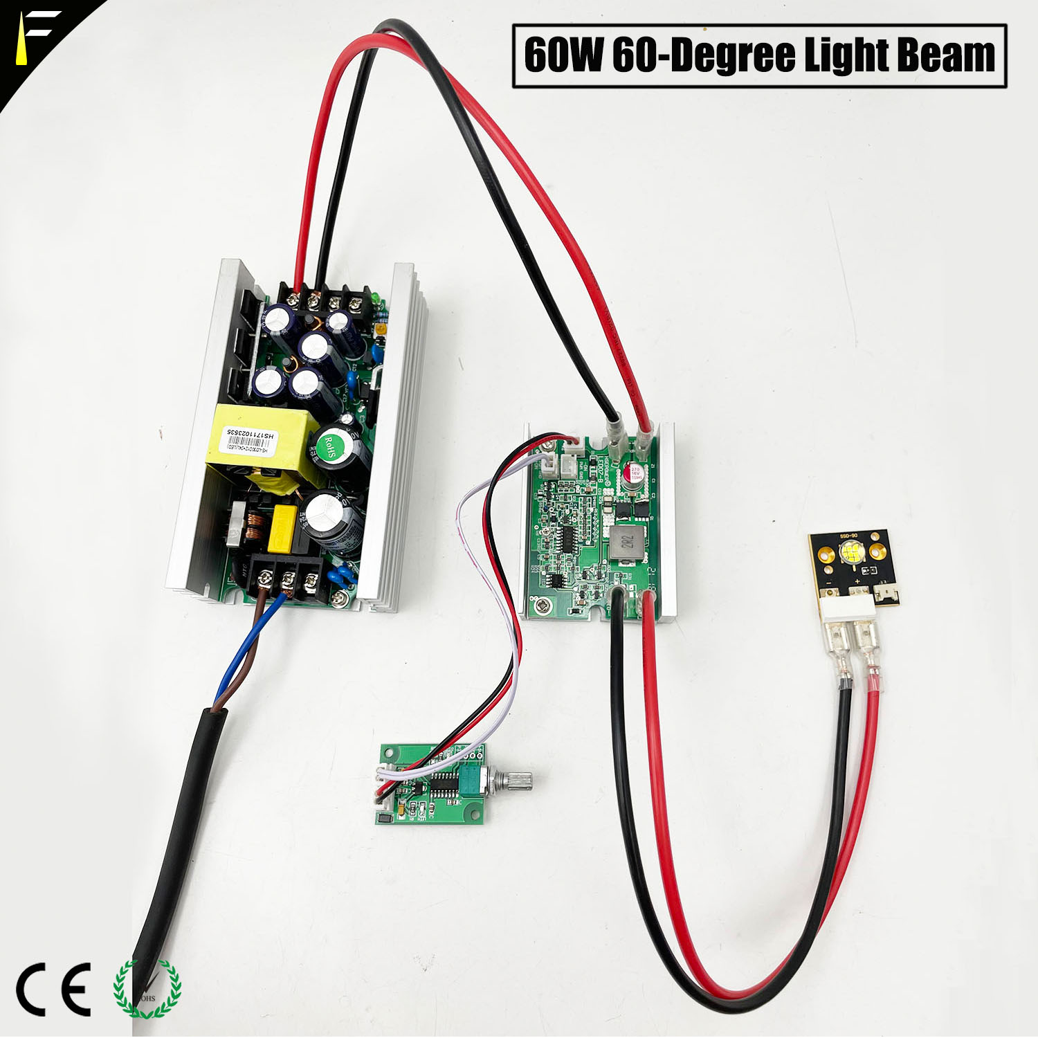 Laser Power Supply 60W - CBT CST90 SST CST-90-W-65 lumenów 60w