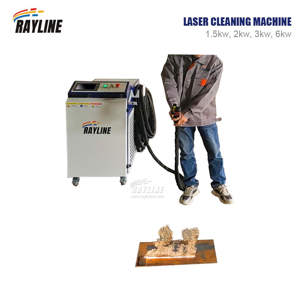 Industrial Laser Paint Removal - Przemysłowa maszyna do czyszczenia laserem 3000W,