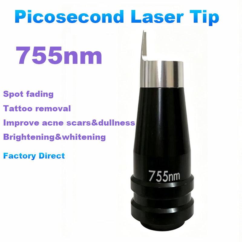 Industrial Laser Solutions - Końcówka lasera pikosekundowego 755nm, soczewka optyczna,