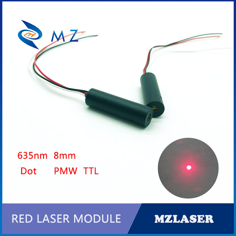 Industrial Laser Applications - Moduł lasera przemysłowego sterowany PWM, 8MM,