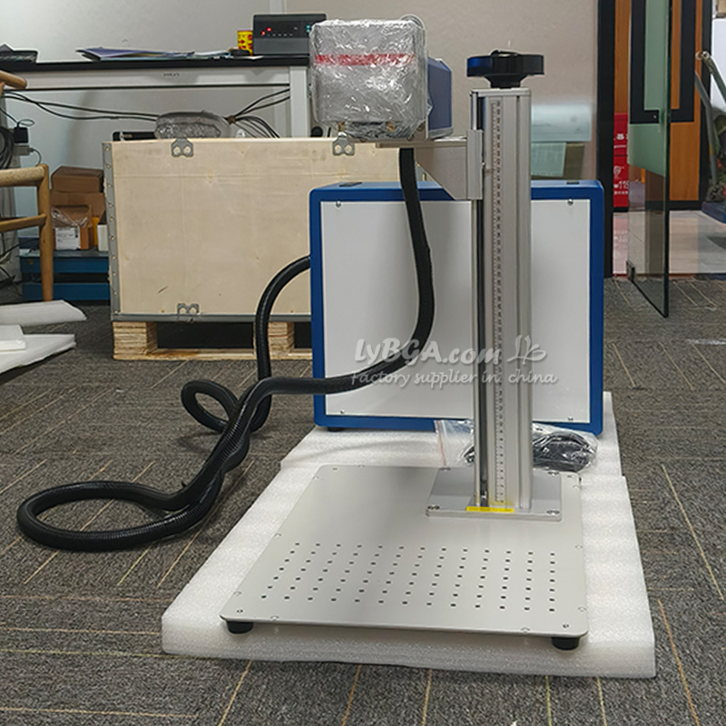 Rotary Axis Laser Engraver - Laser światłowodowy 50W, maszyna do znakowania