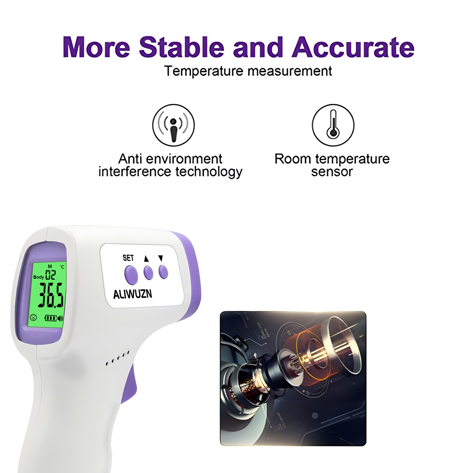 Lekarski termometr na podczerw – Industrial Laser Thermometer recenzja i cena