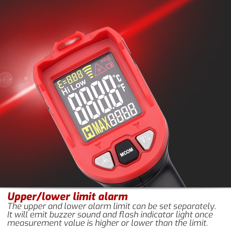 Termometr na podczerwień TA601 – Industrial Laser Thermometer recenzja i cena