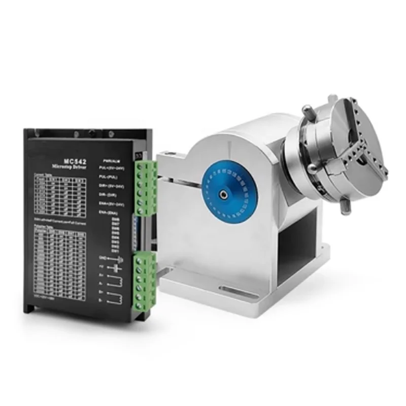 Obracana oś rotacyjna do obrób – Rotary Axis Laser Engraver recenzja i cena