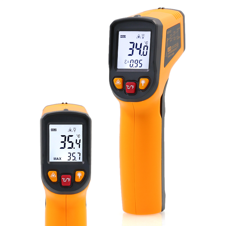 Termometr na podczerwień NJTY, – Industrial Laser Thermometer recenzja i cena