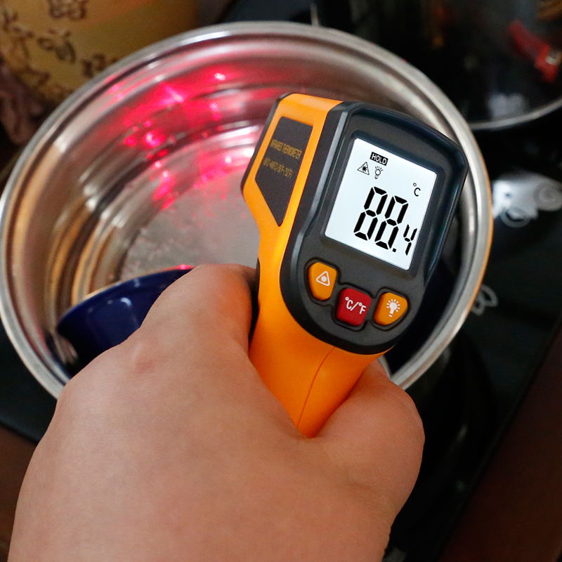 Termometr na podczerwień NJTY, – Industrial Laser Thermometer recenzja i cena