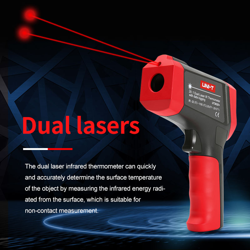 UNI-T cyfrowy termometr na pod – Industrial Laser Thermometer recenzja i cena