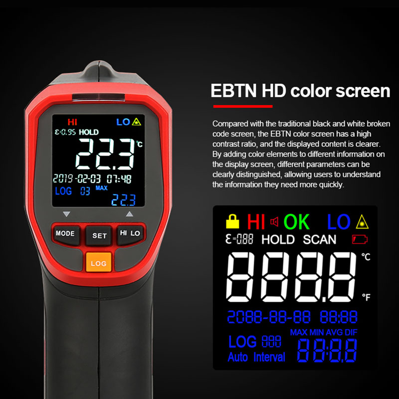UNI-T cyfrowy termometr na pod – Industrial Laser Thermometer recenzja i cena