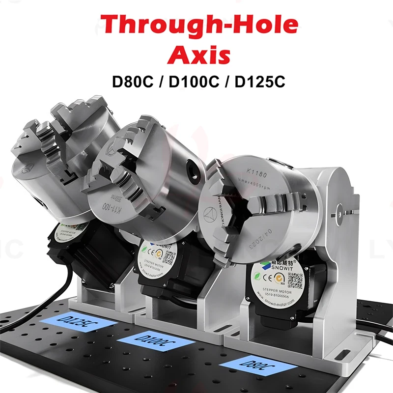 Oś obrotowa 3Claws Through Hol – Rotary Axis Laser Engraver recenzja i cena