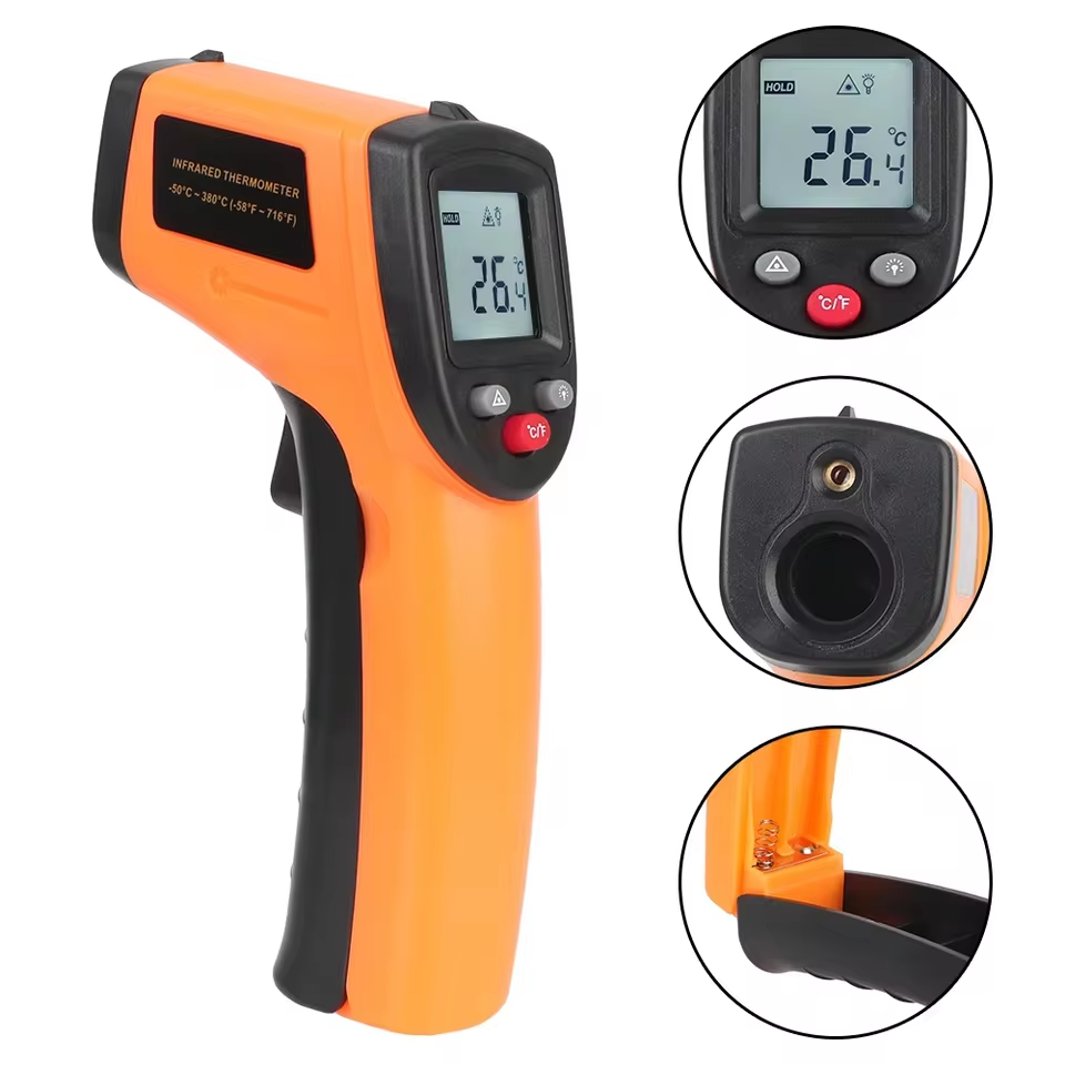 Nowy termometr cyfrowy na podc – Industrial Laser Thermometer recenzja i cena