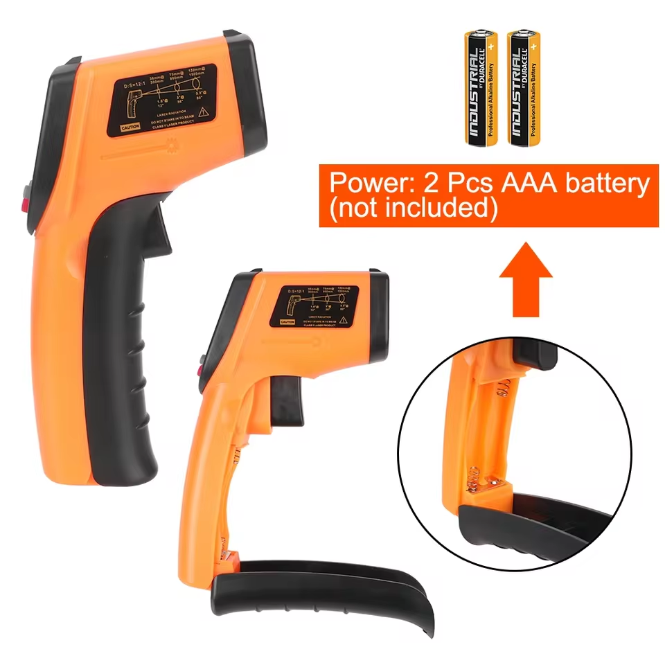 Nowy termometr cyfrowy na podc – Industrial Laser Thermometer recenzja i cena