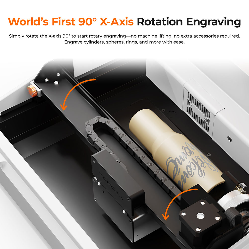 TOOCAA NOVA 20W Laserowa grawe – Industrial Laser Engraving Machine recenzja i cena