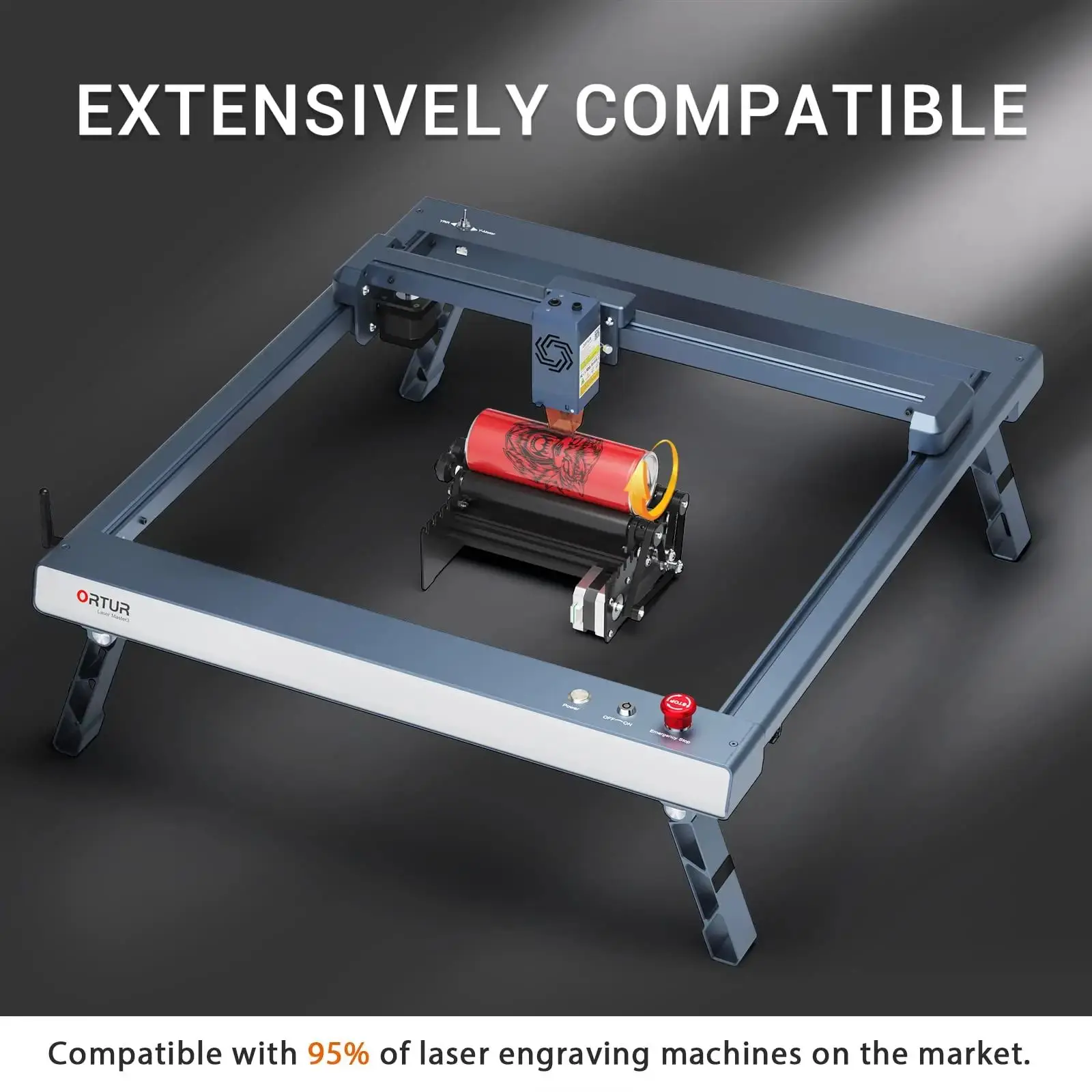 Części do narzędzi obrotowych  – Rotary Axis Laser Engraver recenzja i cena