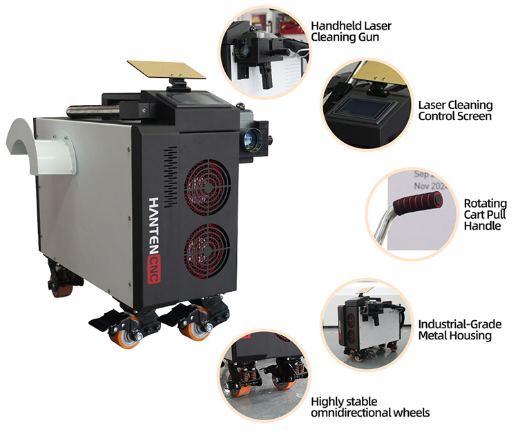 Laserowy oczyszczacz impulsowy – Industrial Laser Paint Removal recenzja i cena