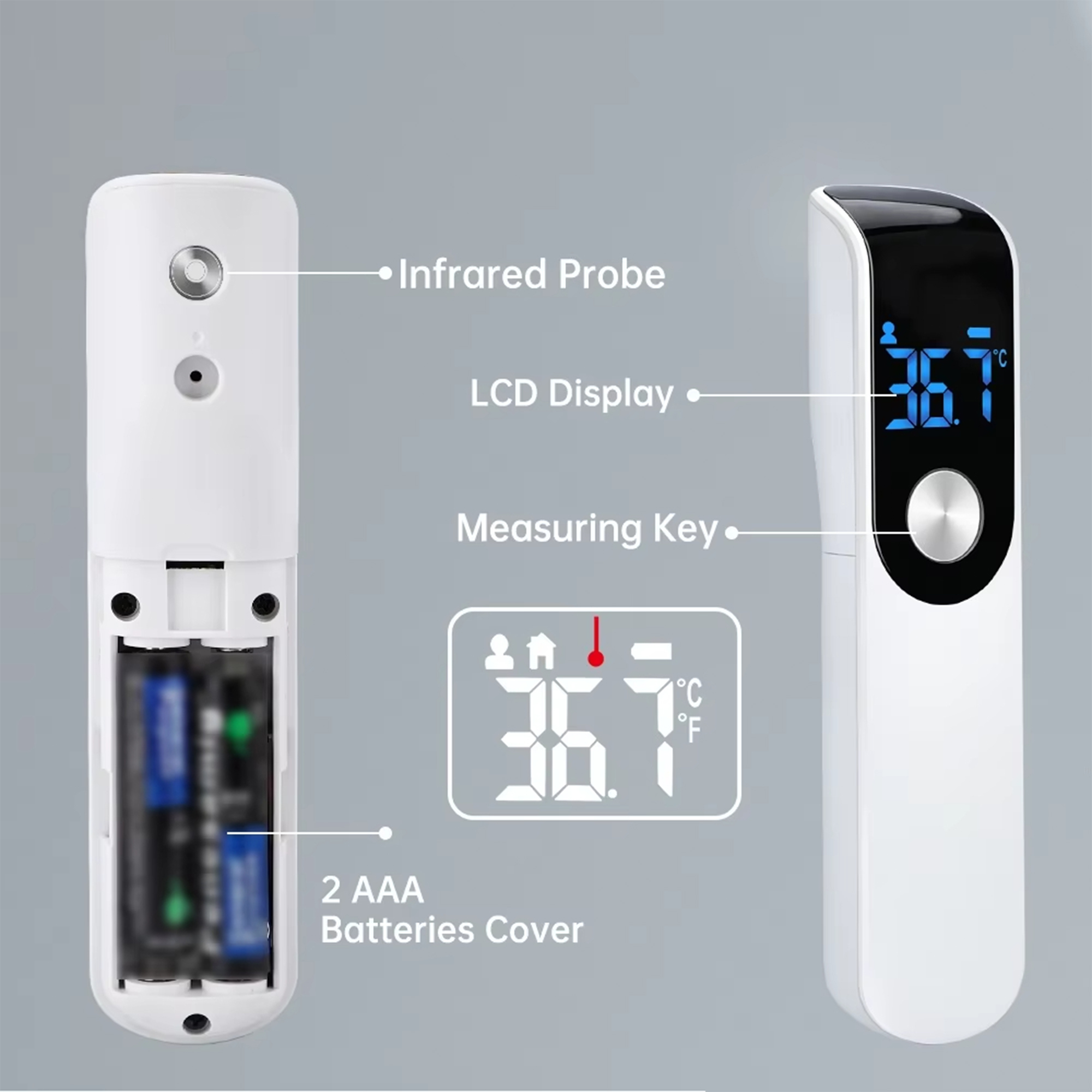 Termometr na gorączkę na podcz – Industrial Laser Thermometer recenzja i cena