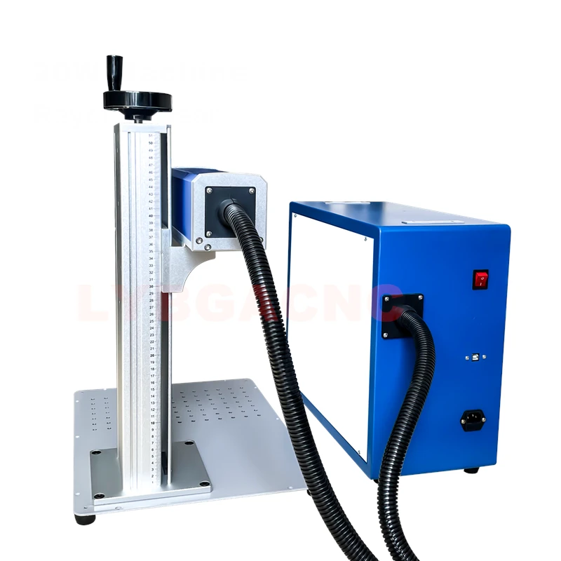 Laser światłowodowy 50W, maszy – Rotary Axis Laser Engraver recenzja i cena