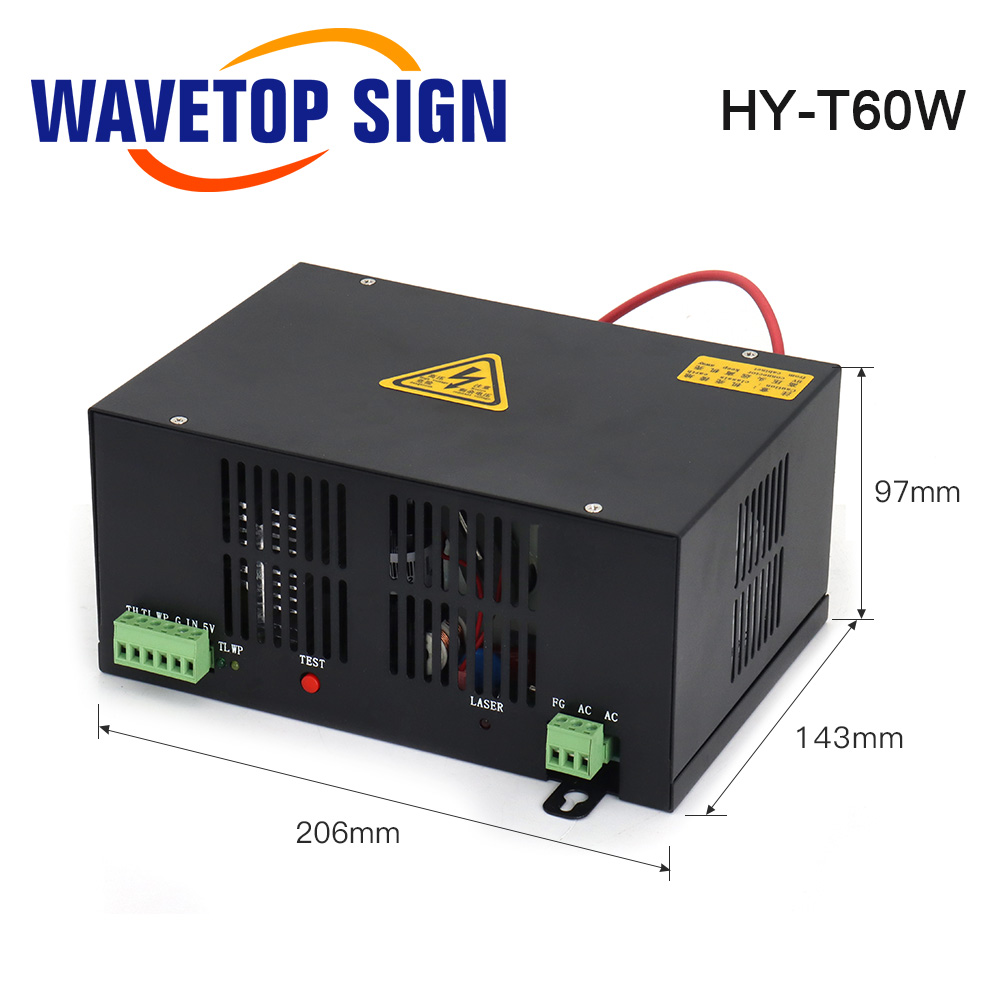 Zasilacz laserowy Co2 SignkoRa – Laser Power Supply 60W recenzja i cena